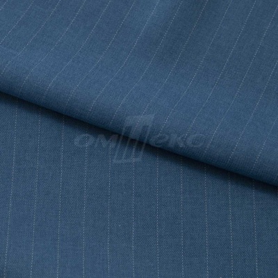 Костюмная ткань "Жаклин", 188 гр/м2, шир. 150 см, цвет серо-голубой - купить в Пятигорске. Цена 426.49 руб.