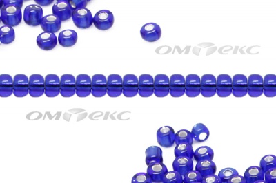 Бисер (SL) 11/0 ( упак.100 гр) цв.28 - синий - купить в Пятигорске. Цена: 53.34 руб.