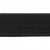 Резинка 25 мм Тканая, 13,75 гр/п.м, (бобина 25 +/-0,5 м) - черная  - купить в Пятигорске. Цена: 11.67 руб.