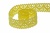 Тесьма кружевная 0621-1059, шир. 20 мм/уп. 20+/-1 м, цвет 017-жёлтый - купить в Пятигорске. Цена: 507.67 руб.