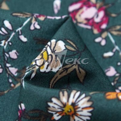 Плательная ткань "Фламенко" 6.1, 80 гр/м2, шир.150 см, принт растительный - купить в Пятигорске. Цена 241.49 руб.