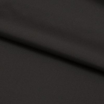 Курточная ткань Дюэл Middle (дюспо), WR PU Milky, Black/Чёрный 80г/м2, шир. 150 см - купить в Пятигорске. Цена 123.45 руб.