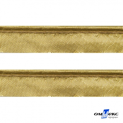 Кант атласный 136, шир. 12 мм (в упак. 65,8 м), цвет золото - купить в Пятигорске. Цена: 433.08 руб.