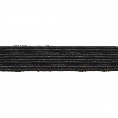 Резинка продежка С-52, шир. 7 мм (20 шт/10 м), цвет чёрный - купить в Пятигорске. Цена: 1 338.93 руб.