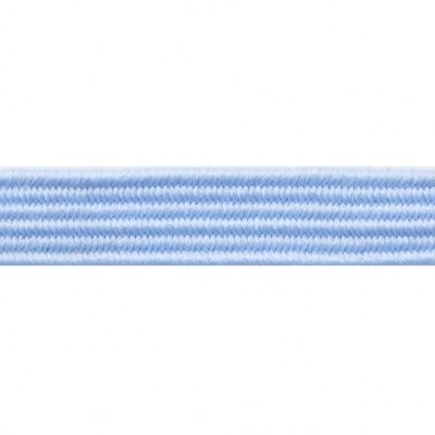 Резиновые нити с текстильным покрытием, шир. 6 мм ( упак.30 м/уп), цв.- 108-голубой - купить в Пятигорске. Цена: 155.22 руб.