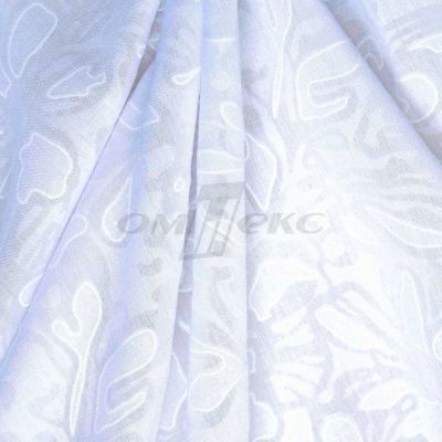 Хлопок "Барнаут" white flowers D7, 90 гр/м2, шир.150см - купить в Пятигорске. Цена 249.84 руб.